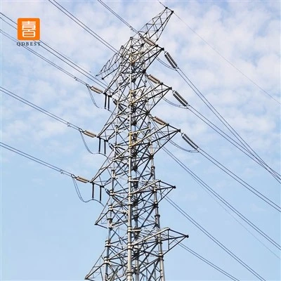Torre de línea de transmisión de doble circuito